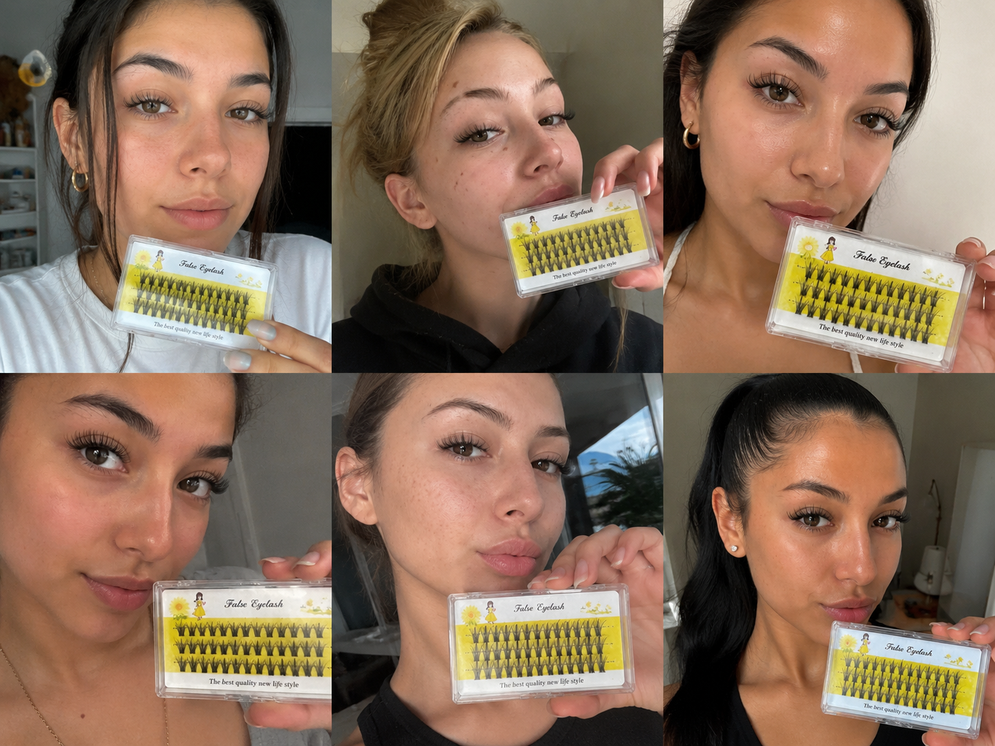 NoGlue Lashes™ – Faux cils sans colle en 30 secondes — adoré par notre communauté